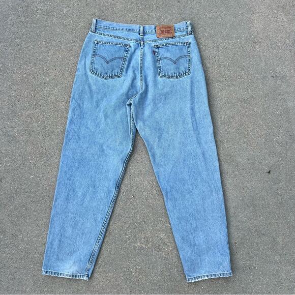 Vintage Y2K Levi’s 560 loose fit straight leg women’s jeans 16 Mis M - Picture 3 of 8